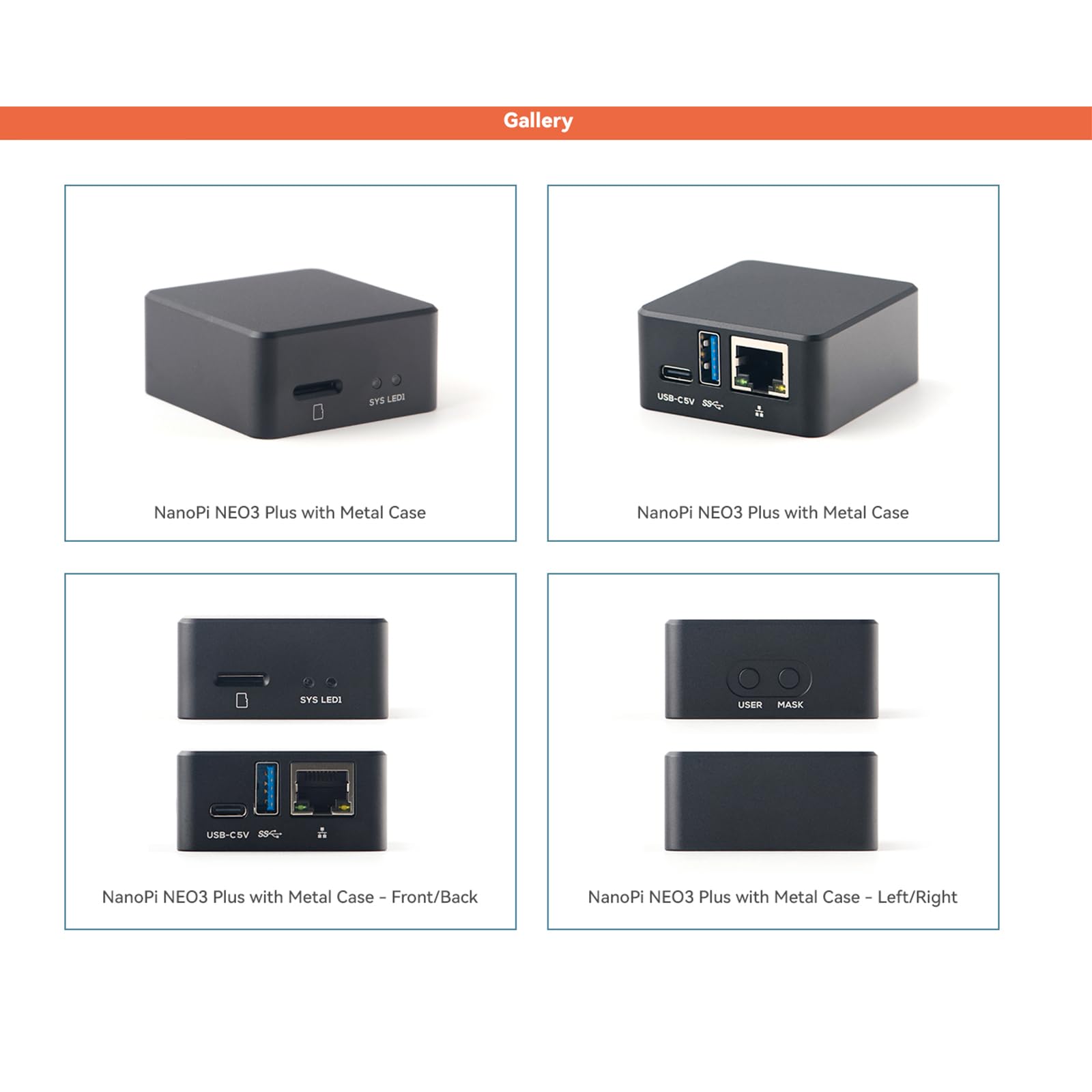 Amazon.co.jp: youyeetoo FriendlyElec NanoPi NEO3 Plus RK3528A ミニ